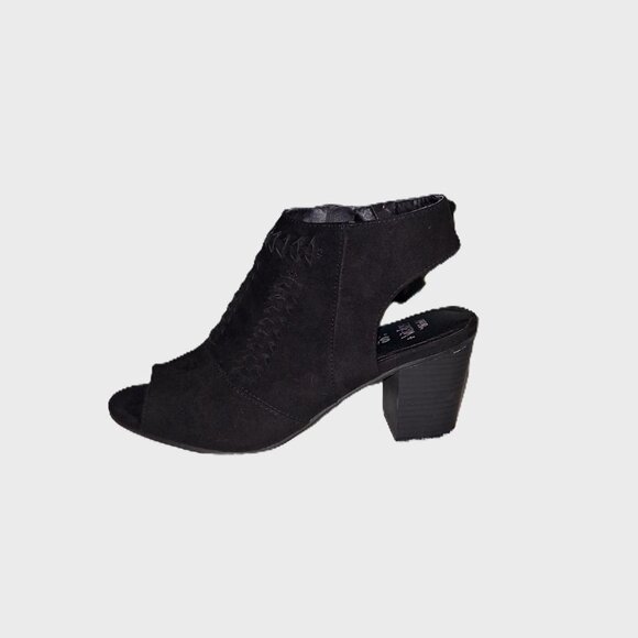 Sonoma Vitalize Honoria Black Zip Booties | OrthoLite Cushioned | Women’s 7.5 - Picture 3 of 9